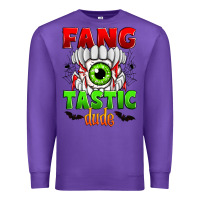 Purple fang tastic dude Premium Sweatshirt - Zillion Design Studio