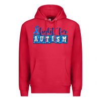Cardinal fight for autism Premium Hoodie - AdoDesignShop