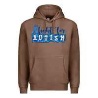 Chestnut fight for autism Premium Hoodie - AdoDesignShop
