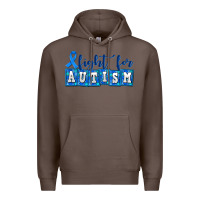 Coffee fight for autism Premium Hoodie - AdoDesignShop
