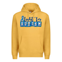 Mustard fight for autism Premium Hoodie - AdoDesignShop