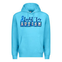 Ocean Blue fight for autism Premium Hoodie - AdoDesignShop