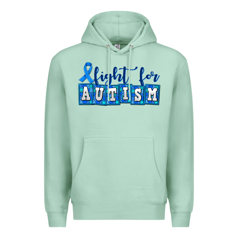 Fight For Autism Premium Hoodie by AdoDesignShop | Teevron