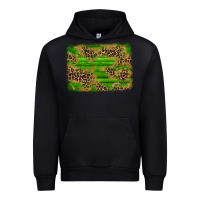 Black western leopard distressed background Urban Hoodie - AdoDesignShop