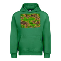 Emerald western leopard distressed background Urban Hoodie - AdoDesignShop