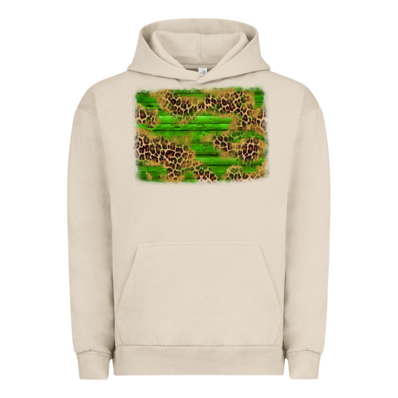 Western Leopard Distressed Background Urban Hoodie by AdoDesignShop | Teevron
