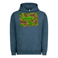 Pigment Midnight Navy western leopard distressed background Urban Hoodie - AdoDesignShop