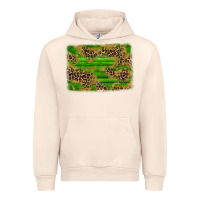 Sandshell western leopard distressed background Urban Hoodie - AdoDesignShop