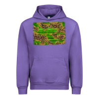 Tulip western leopard distressed background Urban Hoodie - AdoDesignShop