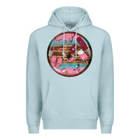 Blue Mist nurse round earrings Premium Hoodie - BundleAndBundleShop