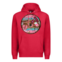 Cardinal nurse round earrings Premium Hoodie - BundleAndBundleShop