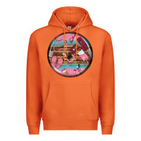 Carrot nurse round earrings Premium Hoodie - BundleAndBundleShop
