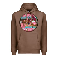 Chestnut nurse round earrings Premium Hoodie - BundleAndBundleShop