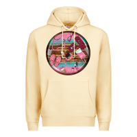 Pina Colada nurse round earrings Premium Hoodie - BundleAndBundleShop