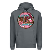 Rock nurse round earrings Premium Hoodie - BundleAndBundleShop
