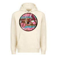 Tofu nurse round earrings Premium Hoodie - BundleAndBundleShop