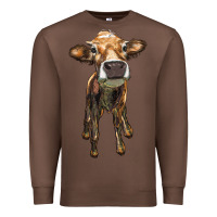 Chestnut heifer cow Premium Sweatshirt - RanaPortraitStore