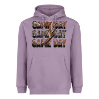Lavender game day game day football lightning bolt Heavyweight Hoodie - Zillion Design Studio