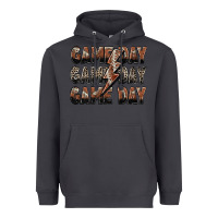 Smoke game day game day football lightning bolt Heavyweight Hoodie - Zillion Design Studio
