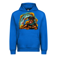 Cobalt Rottweiler  rainbow Urban Hoodie - Artiststas
