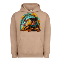 Pigment Burro Rottweiler  rainbow Urban Hoodie - Artiststas