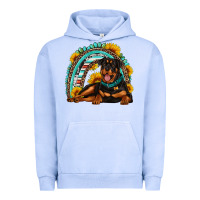 Pigment Grape Ice Rottweiler  rainbow Urban Hoodie - Artiststas