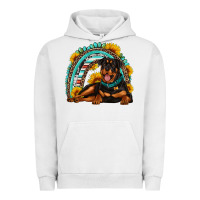 Pigment Lunar Rock Rottweiler  rainbow Urban Hoodie - Artiststas
