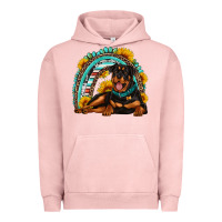 Pigment Salmon Rottweiler  rainbow Urban Hoodie - Artiststas