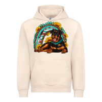 Sandshell Rottweiler  rainbow Urban Hoodie - Artiststas