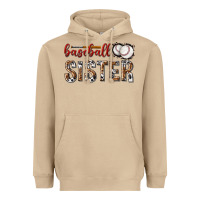 Mushroom baseball sister with leopard Heavyweight Hoodie - texasbilliewilder