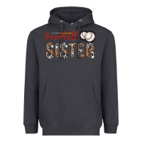 Smoke baseball sister with leopard Heavyweight Hoodie - texasbilliewilder