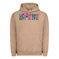 Pigment Burro valentines day howdy and heart gift Urban Hoodie - AdoDesignShop