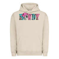 Pigment French Oak valentines day howdy and heart gift Urban Hoodie - AdoDesignShop