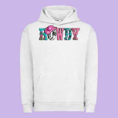 Valentines Day Howdy And Heart Gift Urban Hoodie Designed By Adodesignshop