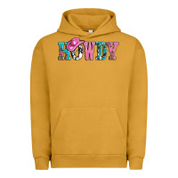 Pigment Peanut Butter valentines day howdy and heart gift Urban Hoodie - AdoDesignShop
