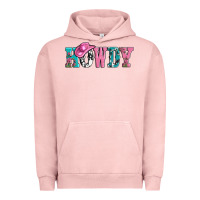 Pigment Salmon valentines day howdy and heart gift Urban Hoodie - AdoDesignShop