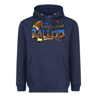 Navy raising ballers football Heavyweight Hoodie - Zillion Design Studio