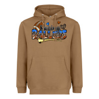 Toasted Coconut raising ballers football Heavyweight Hoodie - Zillion Design Studio