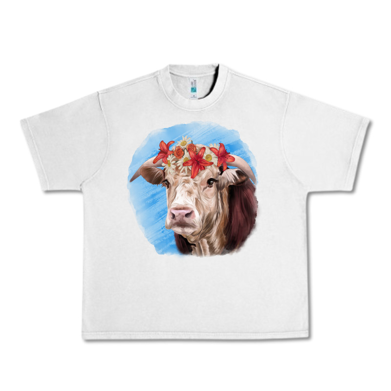 Hereford Bull Urban Heavy Tee by RanaPortraitStore | Teevron