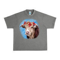 Tornado Hereford Bull Urban Heavy Tee - RanaPortraitStore