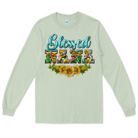 Matcha blessed nana Long Sleeve Tee - BarkalooDesign