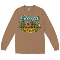 Toasted Coconut blessed nana Long Sleeve Tee - BarkalooDesign