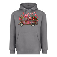Storm Love Truck With Roses And Leopard Heavyweight Hoodie - RanaPortraitStore