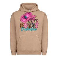 Pigment Burro valentines day cowgirl hat and howdy Urban Hoodie - AdoDesignShop