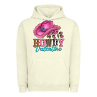 Pigment Pistachio valentines day cowgirl hat and howdy Urban Hoodie - AdoDesignShop