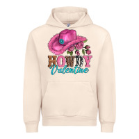 Sandshell valentines day cowgirl hat and howdy Urban Hoodie - AdoDesignShop