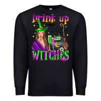 Black drink up witches Premium Sweatshirt - Zillion Design Studio