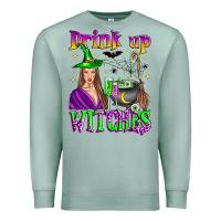 Seafoam drink up witches Premium Sweatshirt - Zillion Design Studio