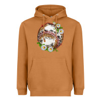 Meerkat baseball with patterns Heavyweight Hoodie - texasbilliewilder