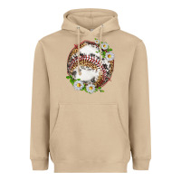 Mushroom baseball with patterns Heavyweight Hoodie - texasbilliewilder